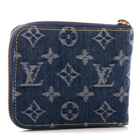 louis vuitton wallet men blue|louis vuitton men's zipper wallet.